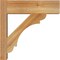 Ekena Millwork Olympic Block Rough Sawn Outlooker, Western Red Cedar, 6"W x 18"D x 18"H OUT06X18X18OLY05RWR - alternate 4